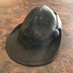 Bronzetto cappello da Alpino