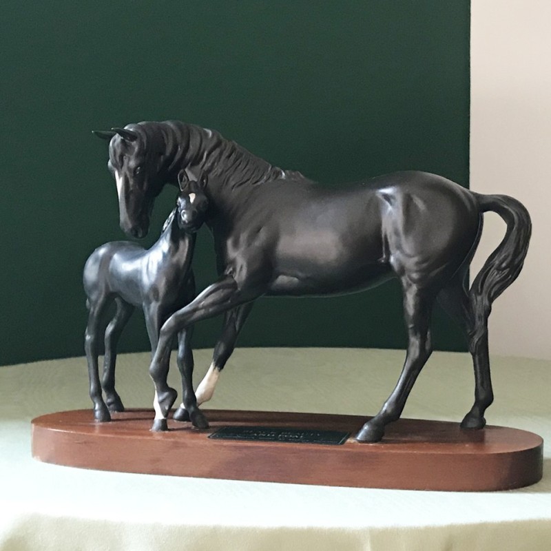 Beswick Horse, Black Beauty & Foal